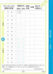 画像(服用の記録)