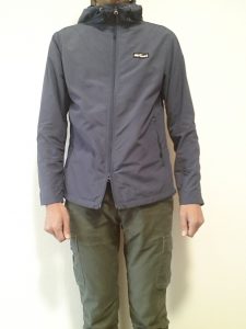 ジャケットの着用感1