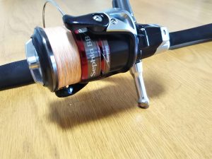 リールスタンド装着